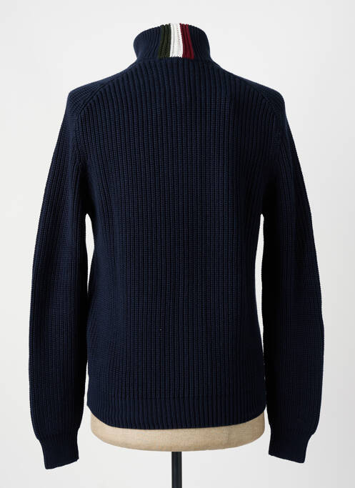 Gilet manches longues bleu AERONAUTICA pour homme