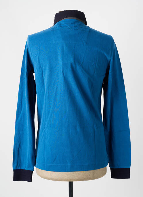 Polo bleu AERONAUTICA pour homme