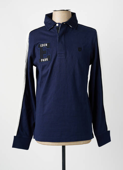 Polo bleu EDEN PARK pour homme