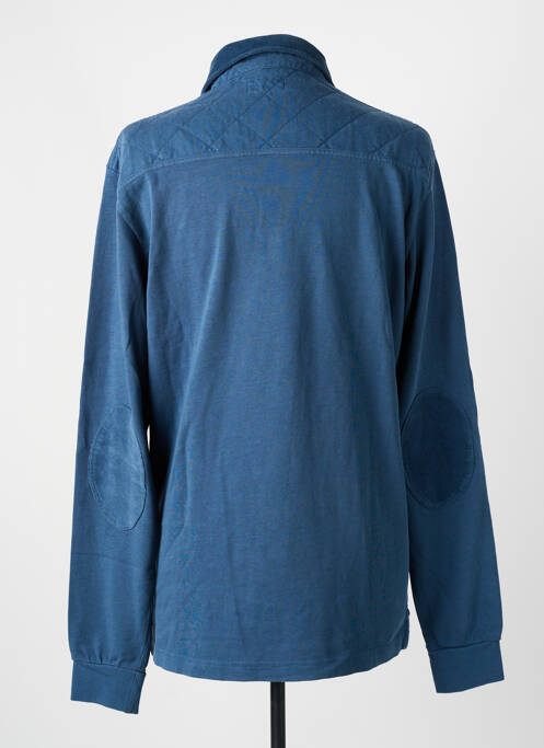 Polo bleu HACKETT pour homme