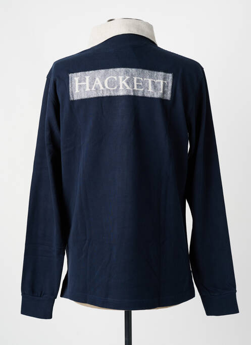 Polo bleu HACKETT pour homme