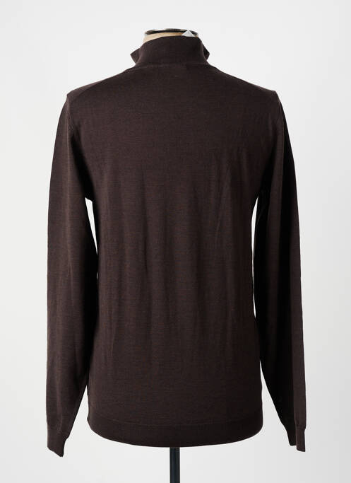 Pull marron HUGO BOSS pour homme