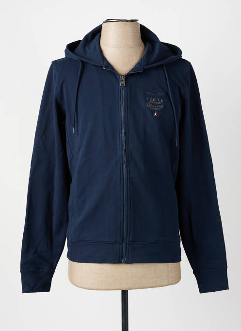 Veste casual bleu AERONAUTICA pour homme