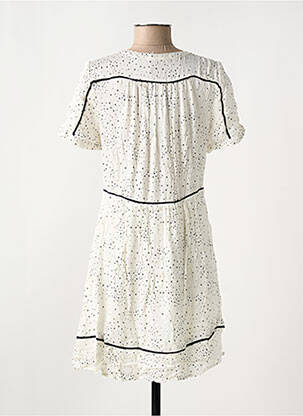 Robe courte manches courtes manches courtes beige LES P'TITES BOMBES femme