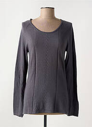 Pull coupe cintrée manches longues gris LOLA ESPELETA femme
