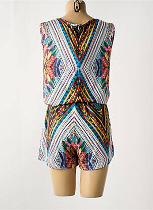 Combishort sans manche sans manche bleu SMASH WEAR femme