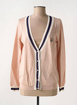 Gilet manches longues rose LES P'TITES BOMBES pour femme