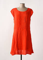 Robe courte orange LOLA ESPELETA pour femme seconde vue