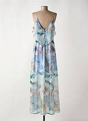 Robe longue bleu SMASH WEAR pour femme seconde vue