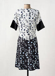 Robe mi-longue noir SMASH WEAR pour femme seconde vue