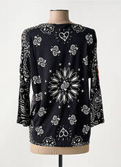 T-shirt bleu DESIGUAL pour femme seconde vue