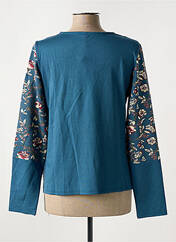 T-shirt bleu SMASH WEAR pour femme seconde vue