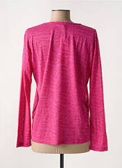 T-shirt rose FELINO pour femme seconde vue