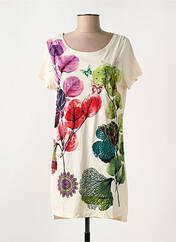 Tunique manches courtes beige DESIGUAL pour femme seconde vue