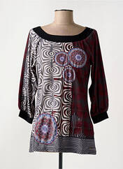 Tunique manches longues rouge SMASH WEAR pour femme seconde vue