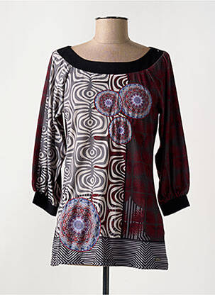 Tunique manches longues rouge SMASH WEAR pour femme