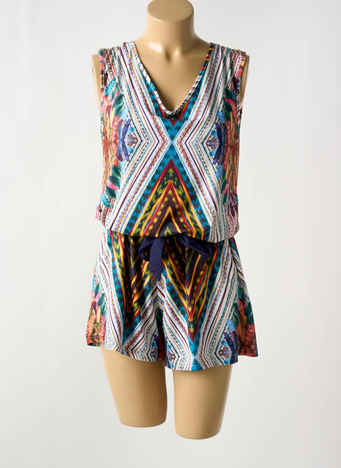 Combishort bleu SMASH WEAR femme