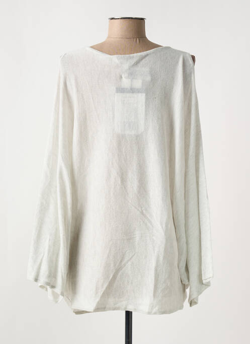 Pull tunique gris LOLA ESPELETA pour femme