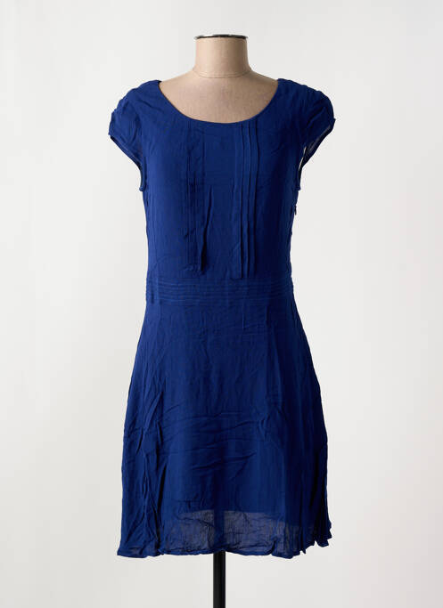 Robe courte bleu LOLA ESPELETA femme