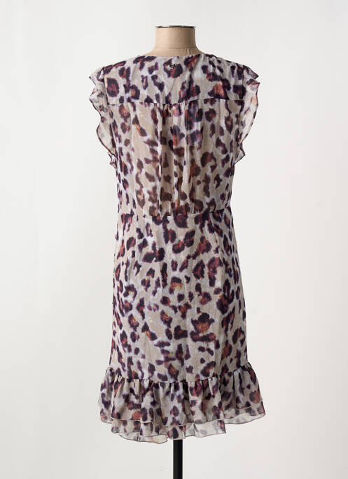 Robe courte gris LES P'TITES BOMBES pour femme