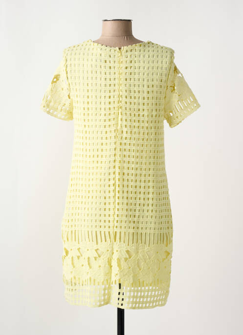 Robe courte jaune MOLLY BRACKEN pour femme