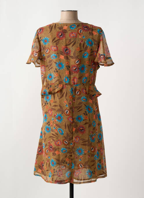 Robe courte marron MOLLY BRACKEN pour femme