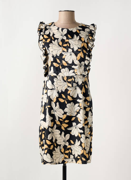 Robe courte noir YES.ZEE pour femme