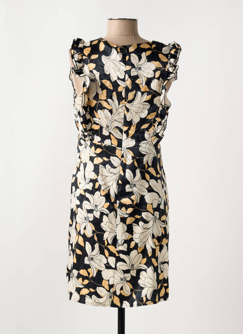 Robe courte noir YES.ZEE pour femme