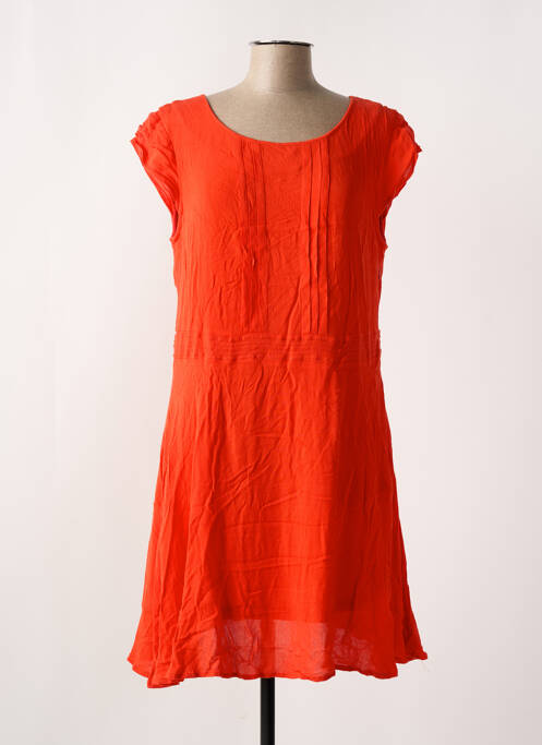 Robe courte orange LOLA ESPELETA pour femme