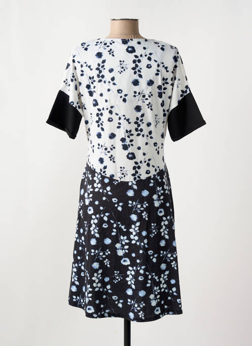 Robe mi-longue noir SMASH WEAR pour femme