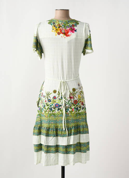 Robe mi-longue vert DESIGUAL pour femme