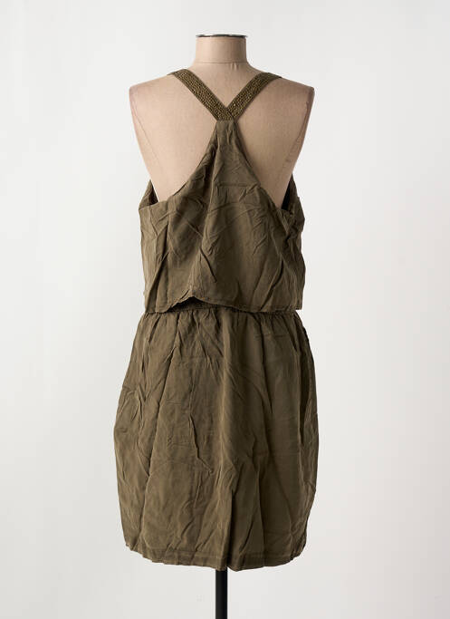 Robe mi-longue vert KAPORAL pour femme