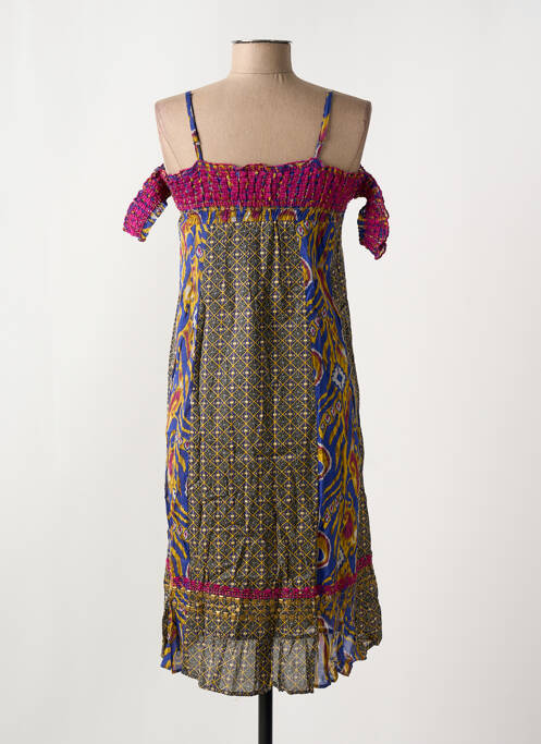 Robe mi-longue bleu PEPE JEANS pour fille