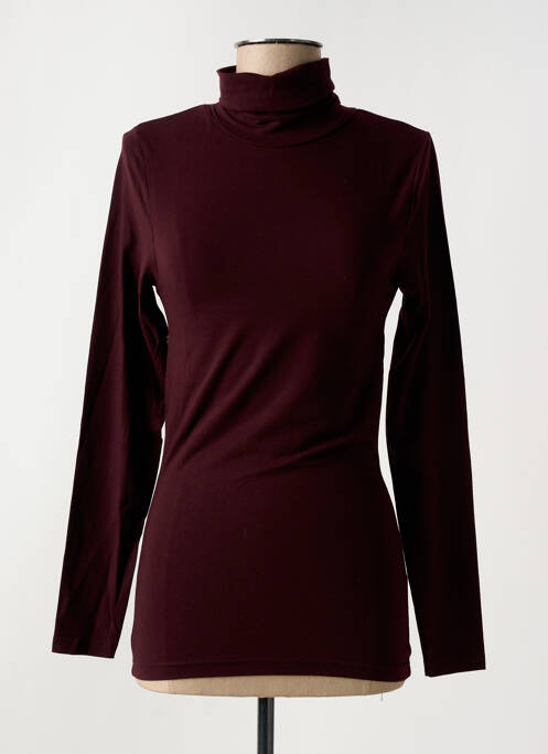 Sous-pull rouge B.YOUNG pour femme