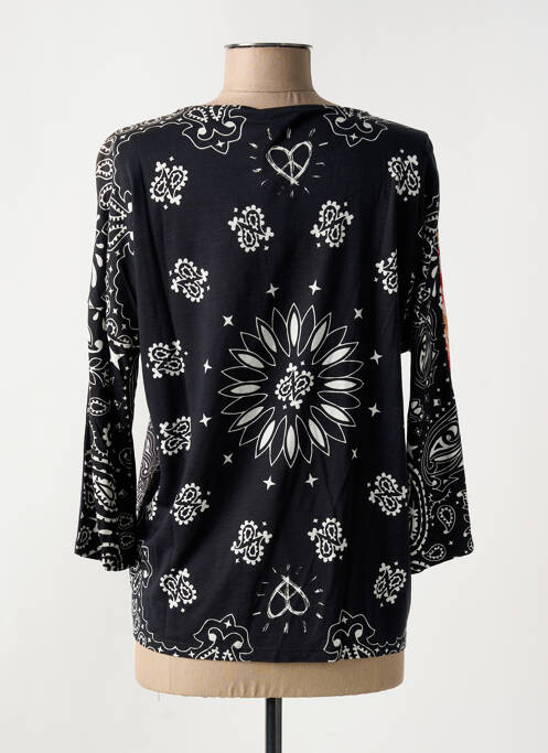 T-shirt bleu DESIGUAL pour femme