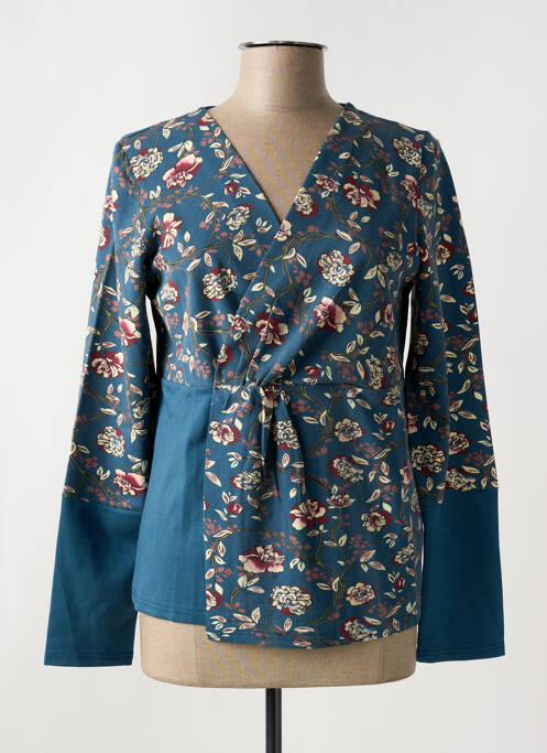 T-shirt bleu SMASH WEAR pour femme