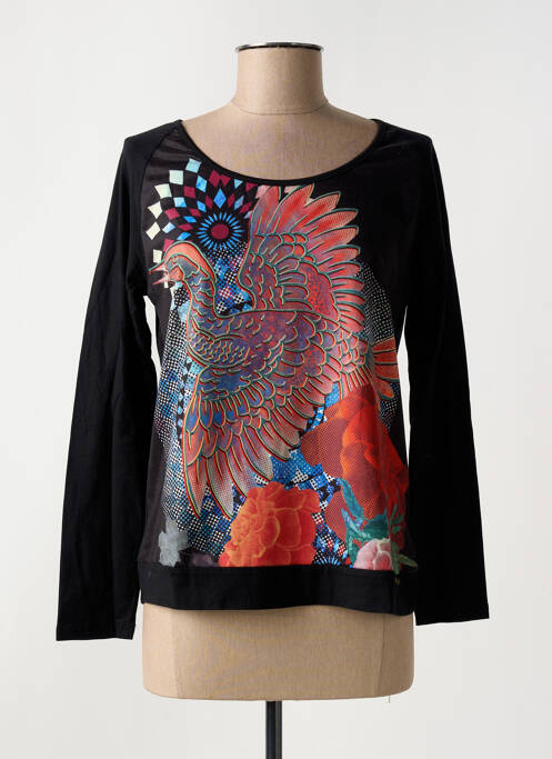 T-shirt noir SMASH WEAR pour femme