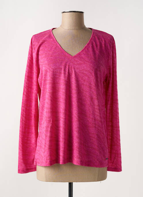 T-shirt rose FELINO pour femme