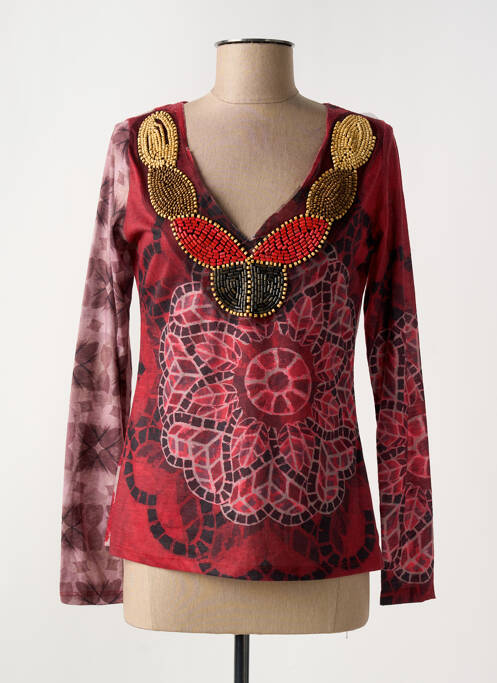 T-shirt rouge SMASH WEAR pour femme