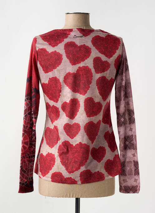 T-shirt rouge SMASH WEAR pour femme