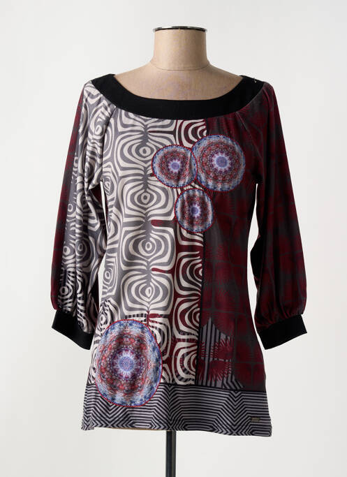 Tunique manches longues rouge SMASH WEAR pour femme