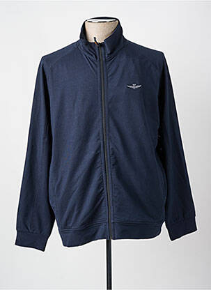 Veste casual poches bleu AERONAUTICA homme