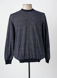 Pull stretch manches longues bleu HUGO BOSS homme