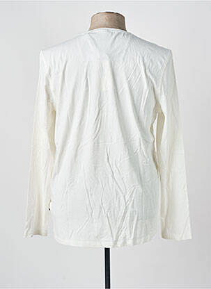 T-shirt stretch manches longues beige AERONAUTICA homme