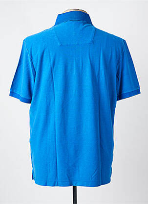 Polo stretch manches courtes bleu AERONAUTICA homme