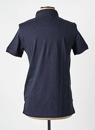 Polo stretch manches courtes bleu AERONAUTICA homme