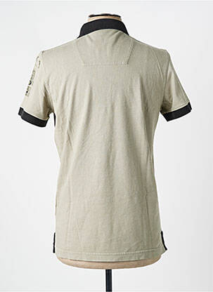 Polo tissage jersey manches courtes vert AERONAUTICA homme