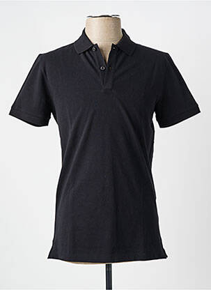 Polo noir HUGO BOSS homme