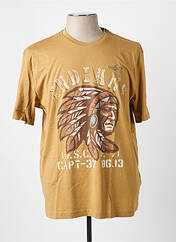 T-shirt marron AERONAUTICA homme seconde vue