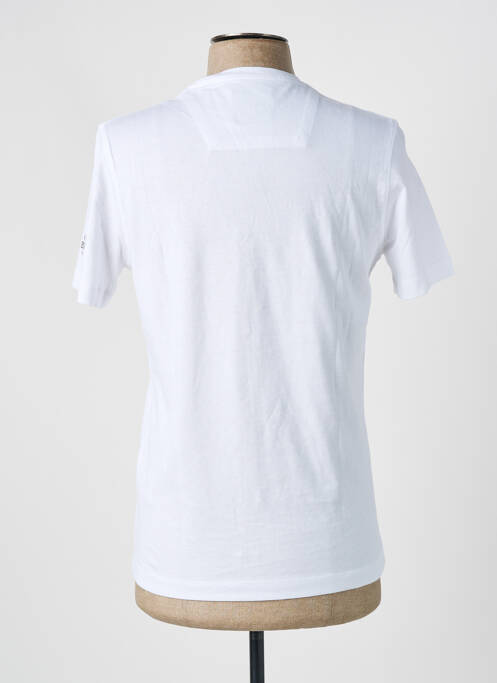 T-shirt coupe cintrée manches courtes blanc AERONAUTICA homme